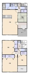 総社町杉山邸貸住宅の物件間取画像